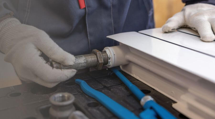 Gas Line Leak Repair in West Point, IL